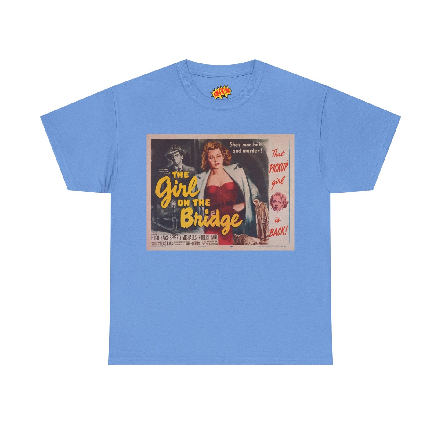The Girl on the Bridge Movie Poster T-Shirt *Multiple Colors*