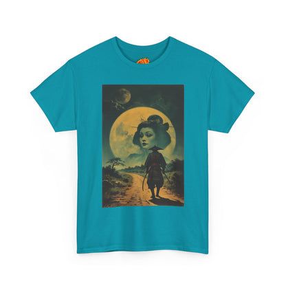 Samurai w/Double Moon Woman T-Shirt