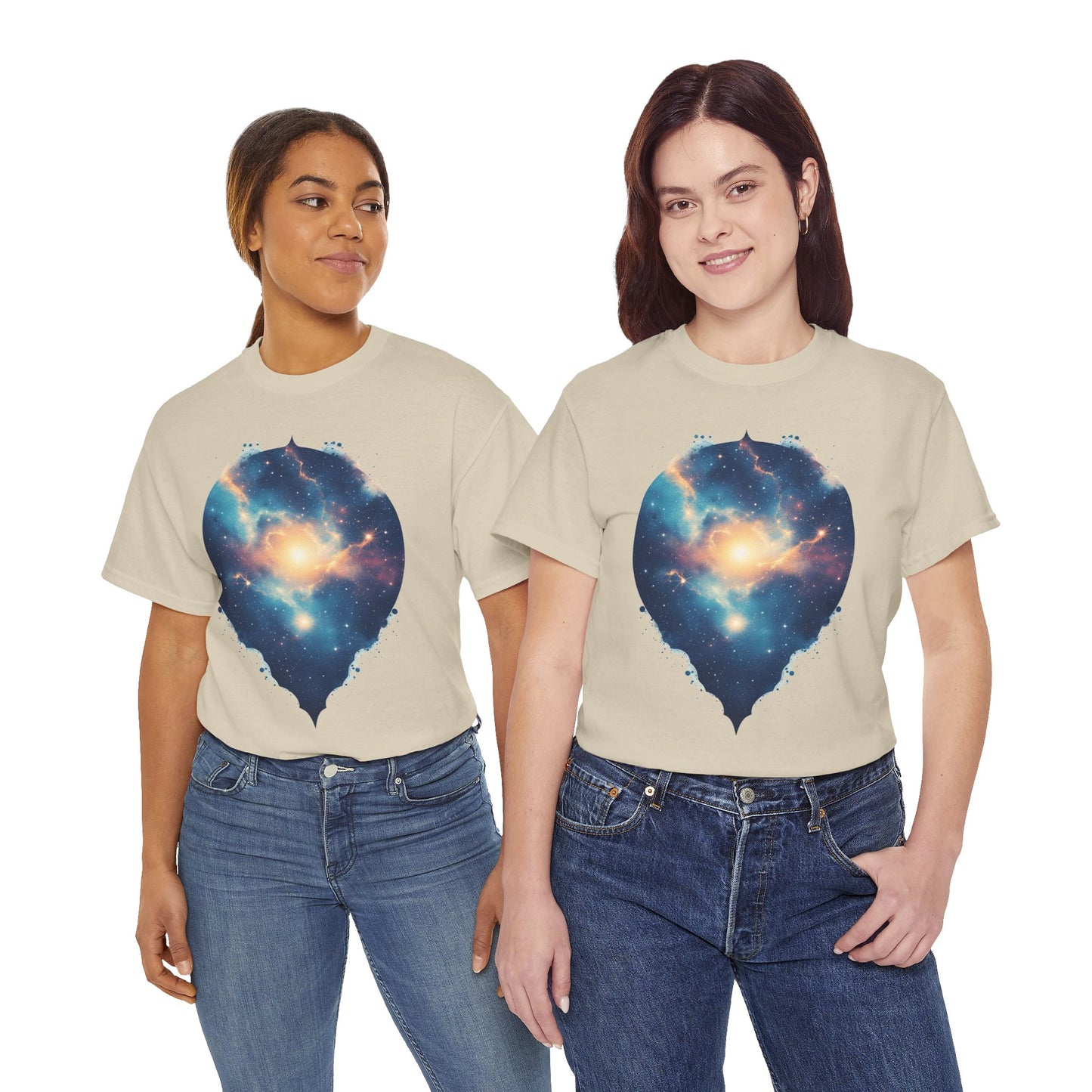 Nebula Graphic Space Art Tee Shirt *Multiple Colors*