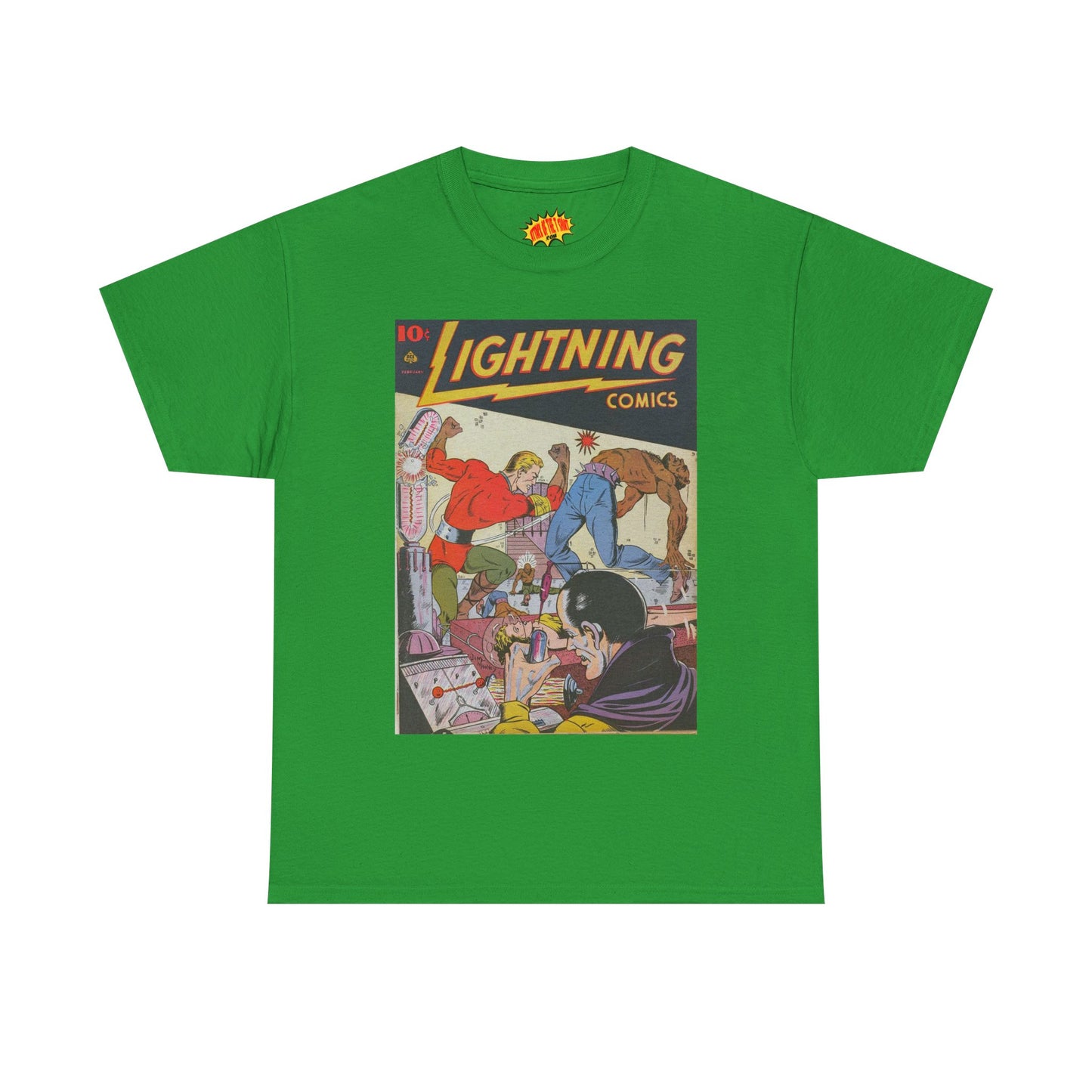 Lightning Comics February Comic Tee Shirt *Multiple Colors*