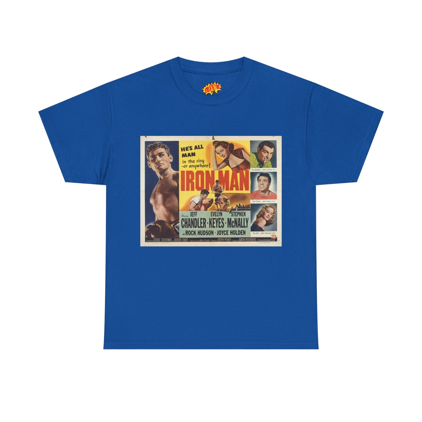 The Iron Man Movie Poster T-Shirt *Multiple Colors*