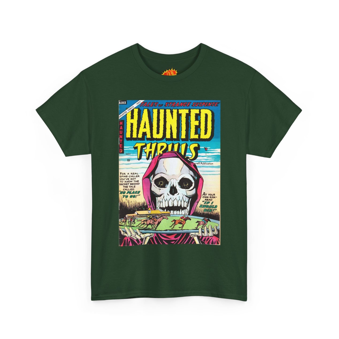 Haunted Thrills November Comic Tee Shirt *Multiple Colors*