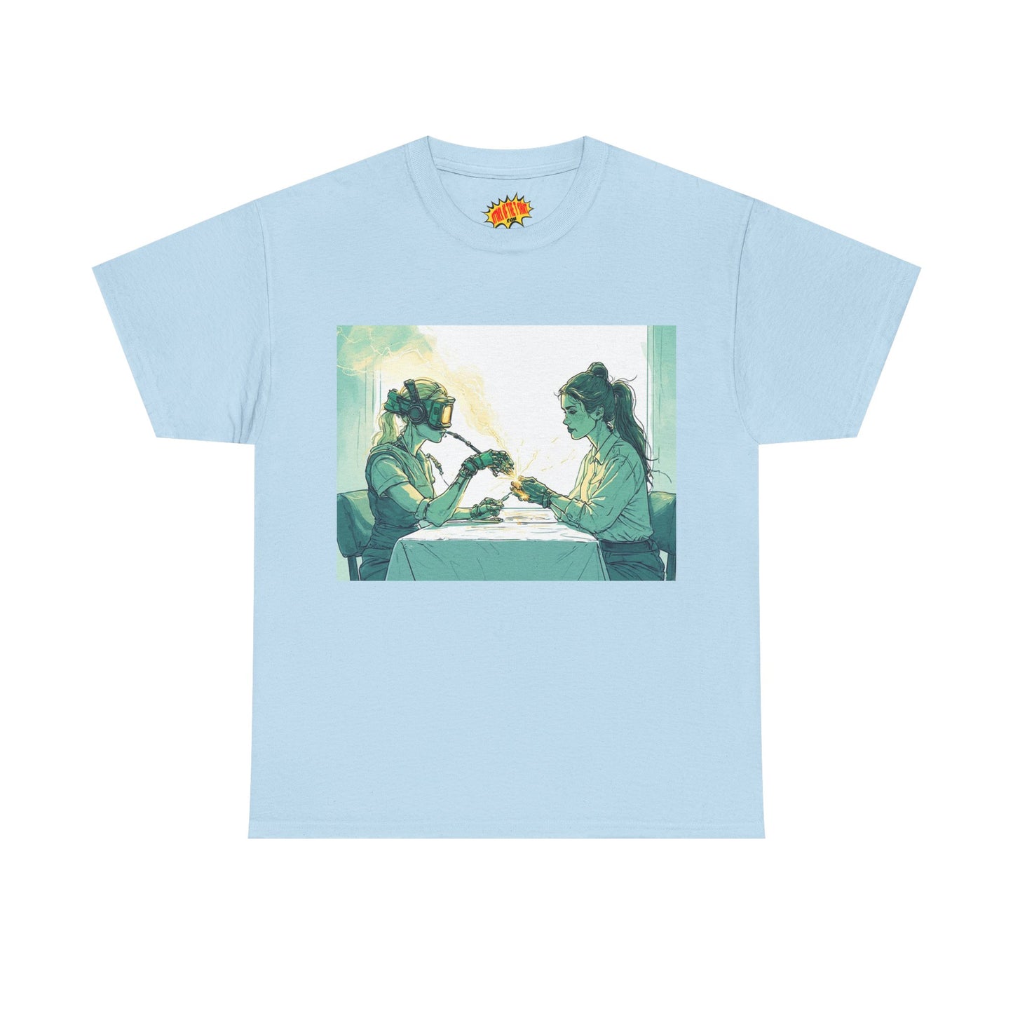 Robot Hands Manicure Scene T-Shirt *Multiple Colors*