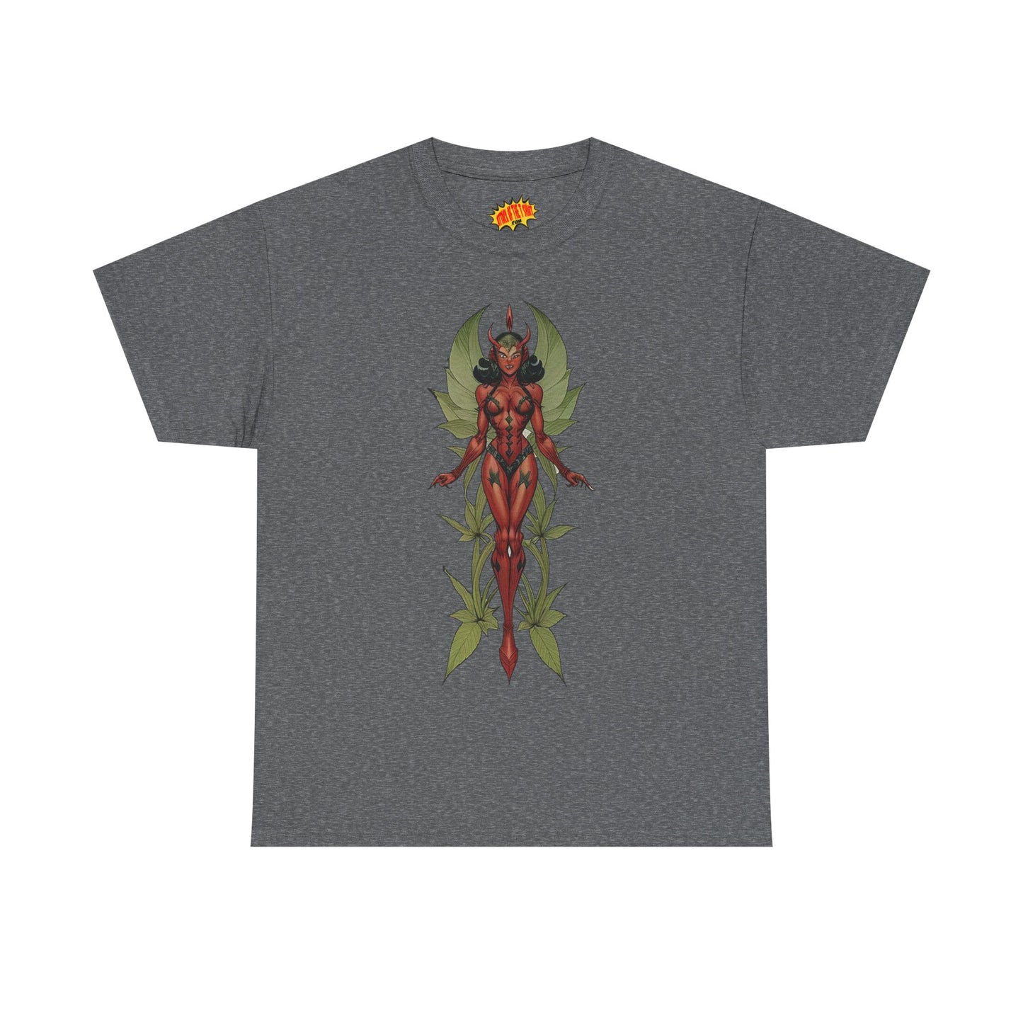 Flower Succubus Woman Fantasy Nature T-Shirt *Multiple Colors*