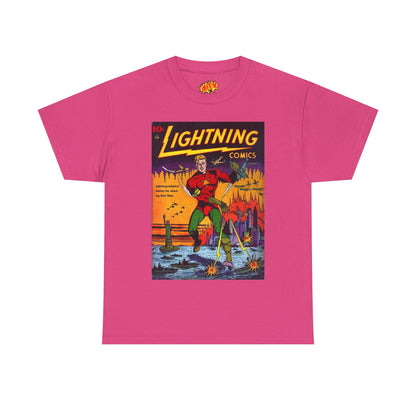 Lightning Comics August Comic Tee Shirt
