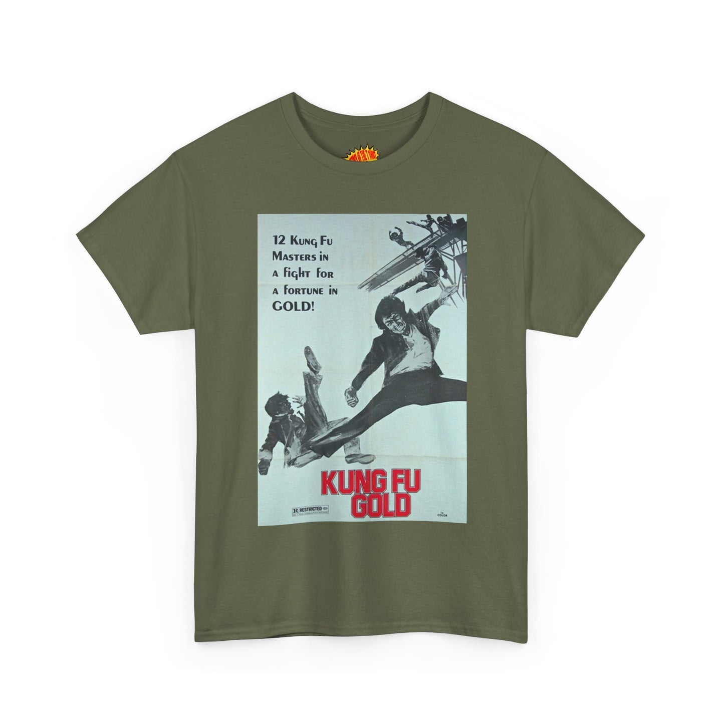 Kung Fu Gold Movie Poster T-Shirt *Multiple Colors*