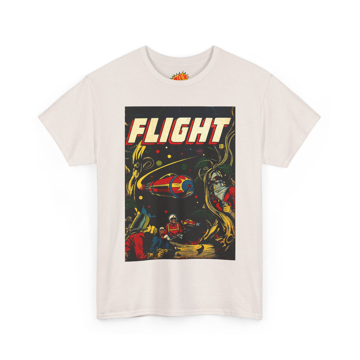 Captain Flight Comic Book Tee Shirt