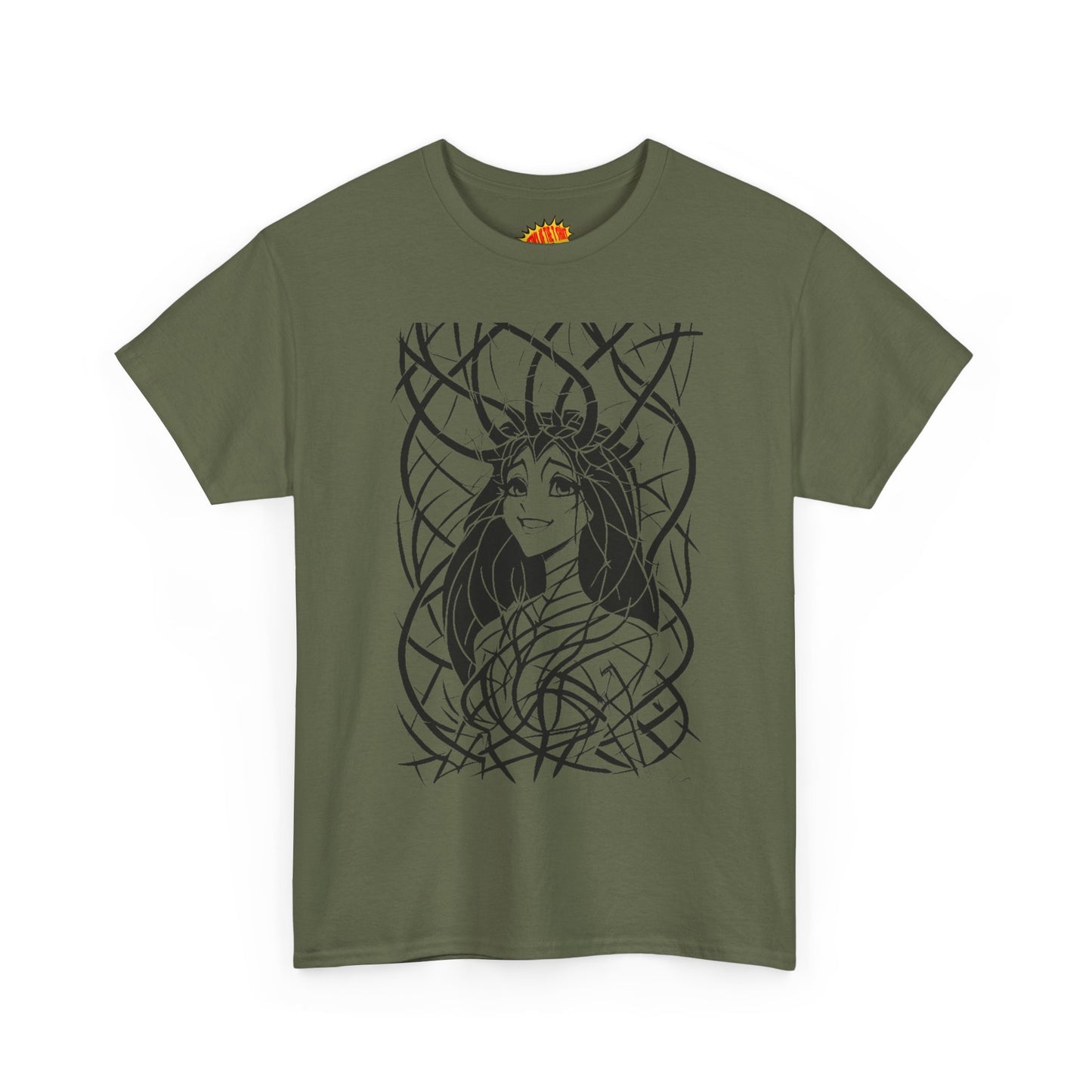Thorny Vine Dryad Woman Fantasy Nature T-Shirt *Multiple Colors*