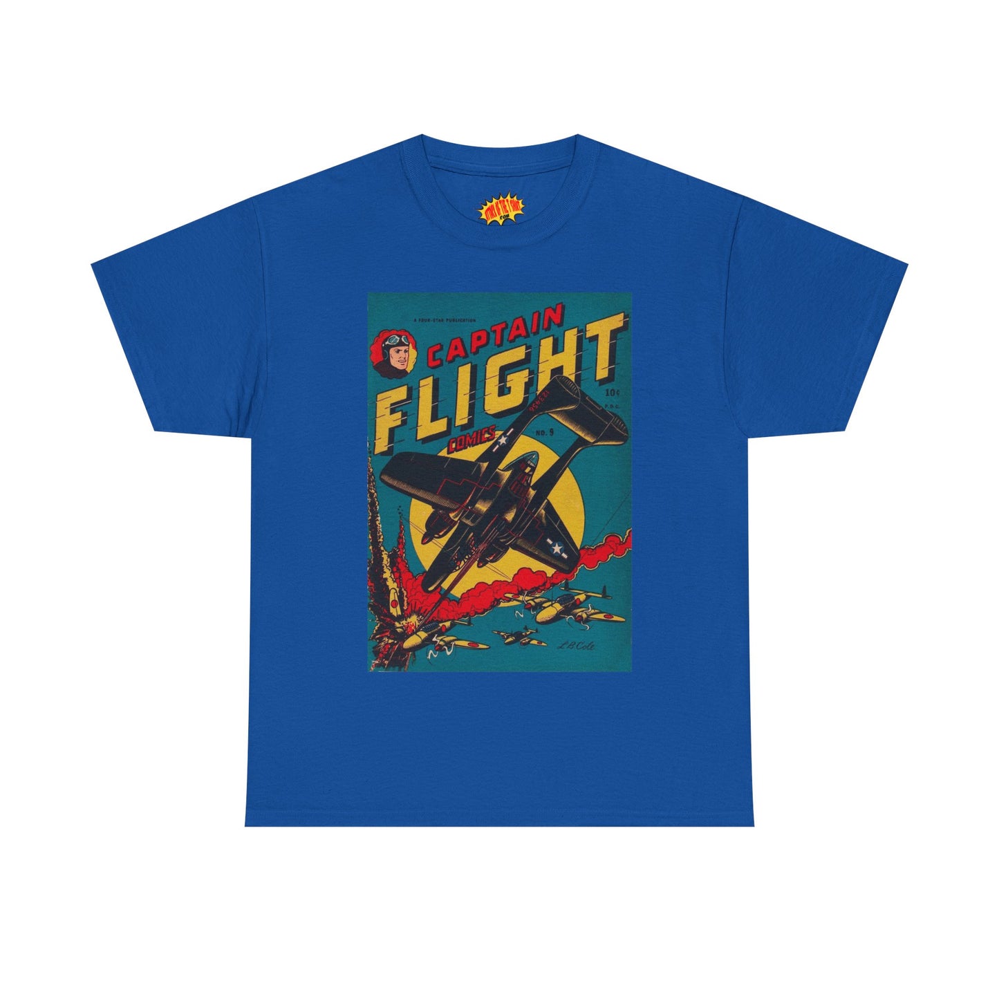 Captain Flight No. 9 Comic Tee Shirt *Multiple Colors*