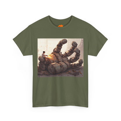 Anime Welder w/Giant Robot Hand T-Shirt