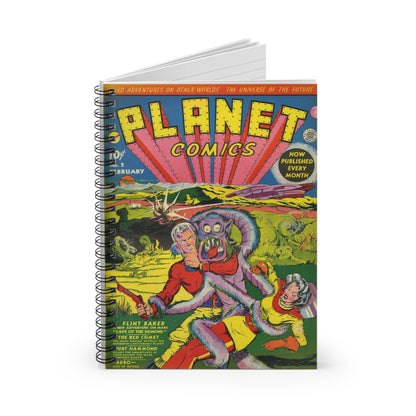 Planet Comics #2 Spiral Notebook