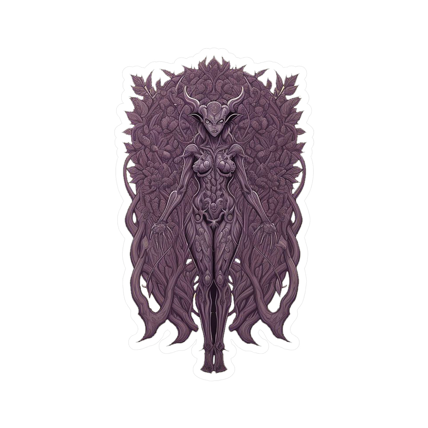 Succubus Dryad Durable Vinyl Decal Sticker