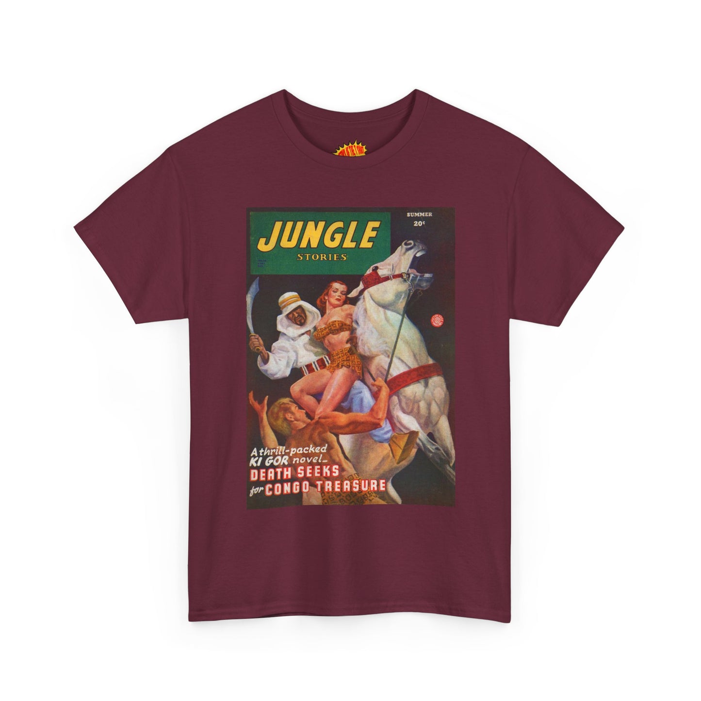 Jungle Stories Summer Comic Tee Shirt *Multiple Colors*