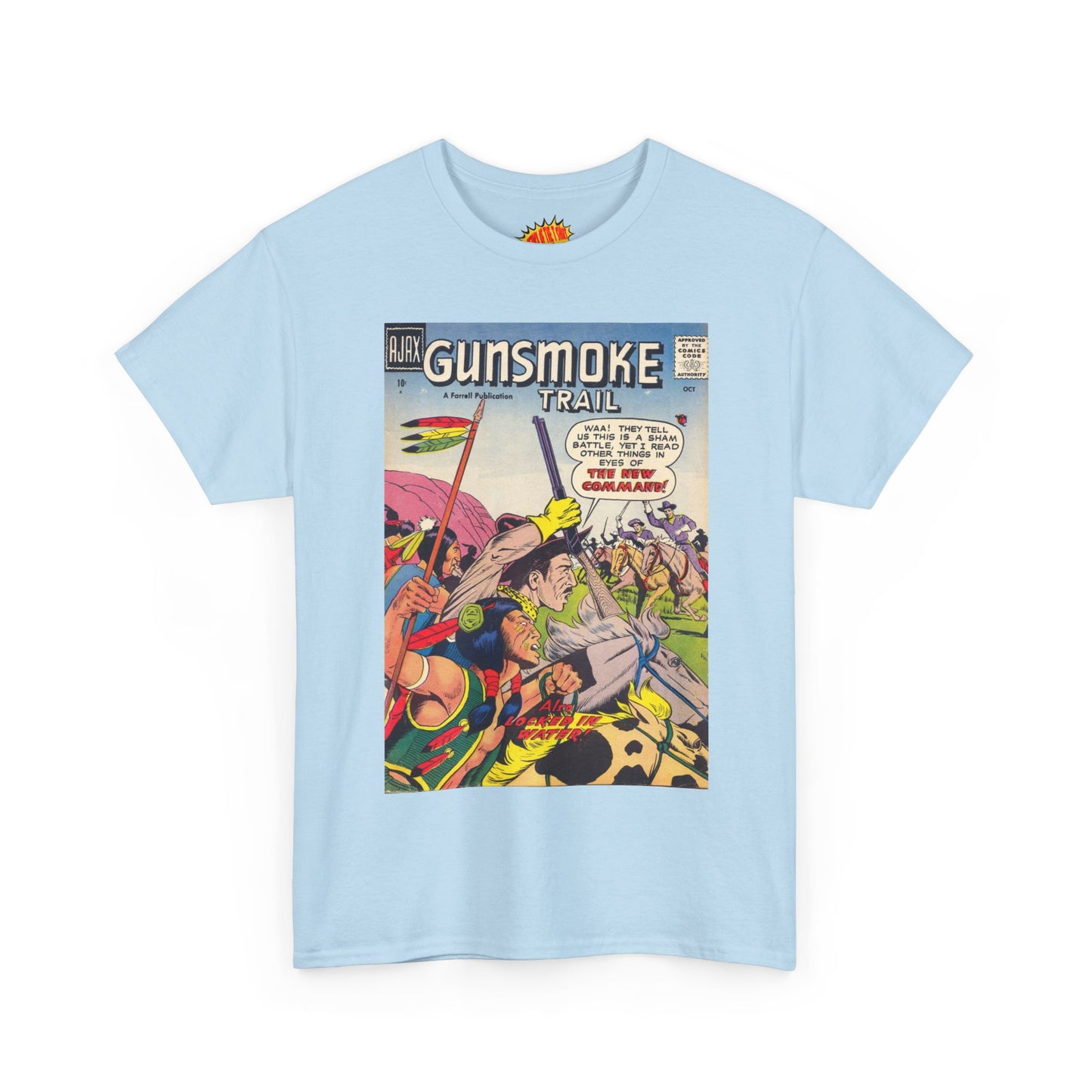 Gunsmoke Trail October Comic Tee Shirt *Multiple Colors*