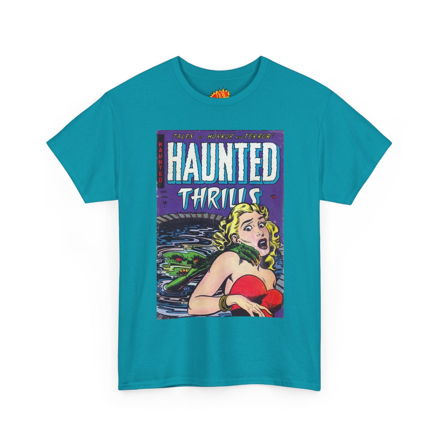 Haunted Thrills March - April Comic Tee Shirt *Multiple Colors*
