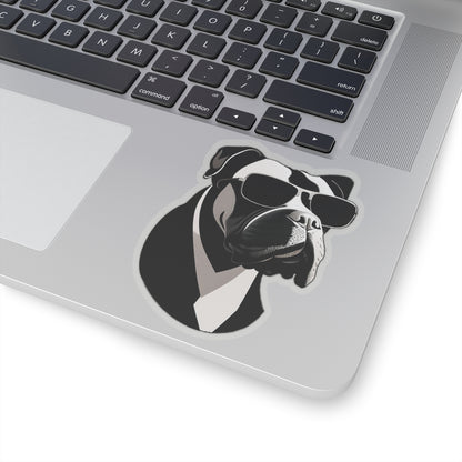 Dog with Sunglasses Stickers