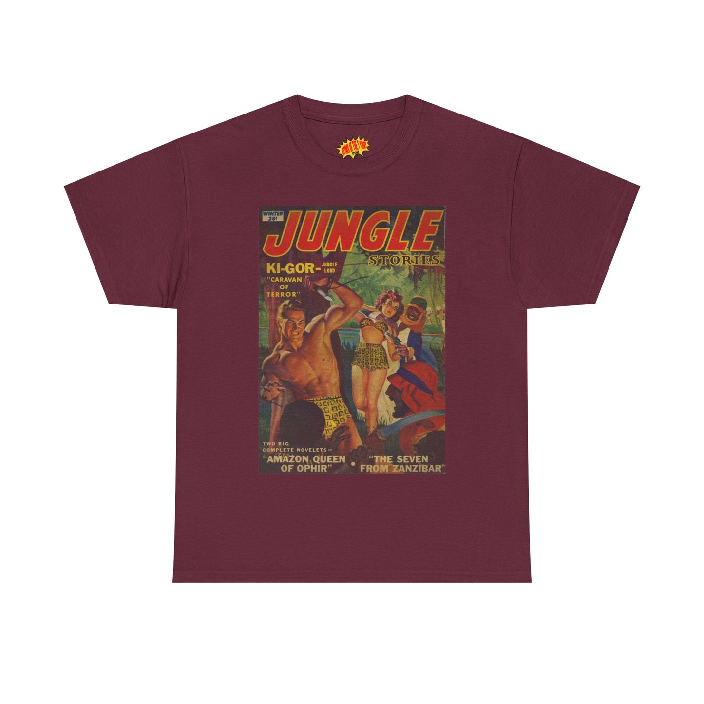 Jungle Stories Winter Comic Tee Shirt *Multiple Colors*