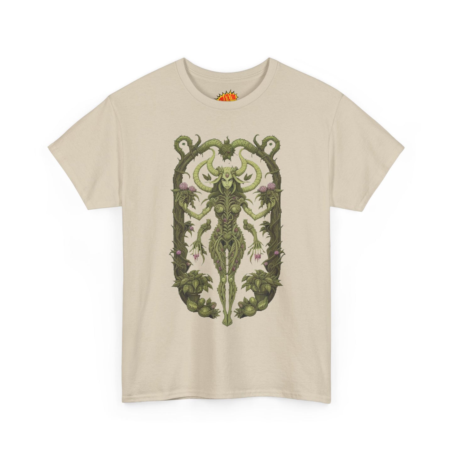 Dryad Flower Succubus Heavy Cotton Forest Dweller Tee Shirt *Multiple Colors*