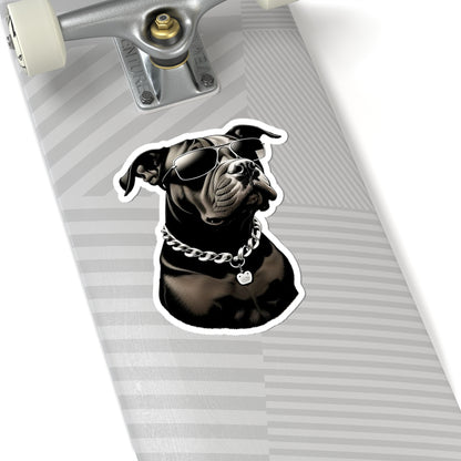 Dog with Sunglasses Stickers