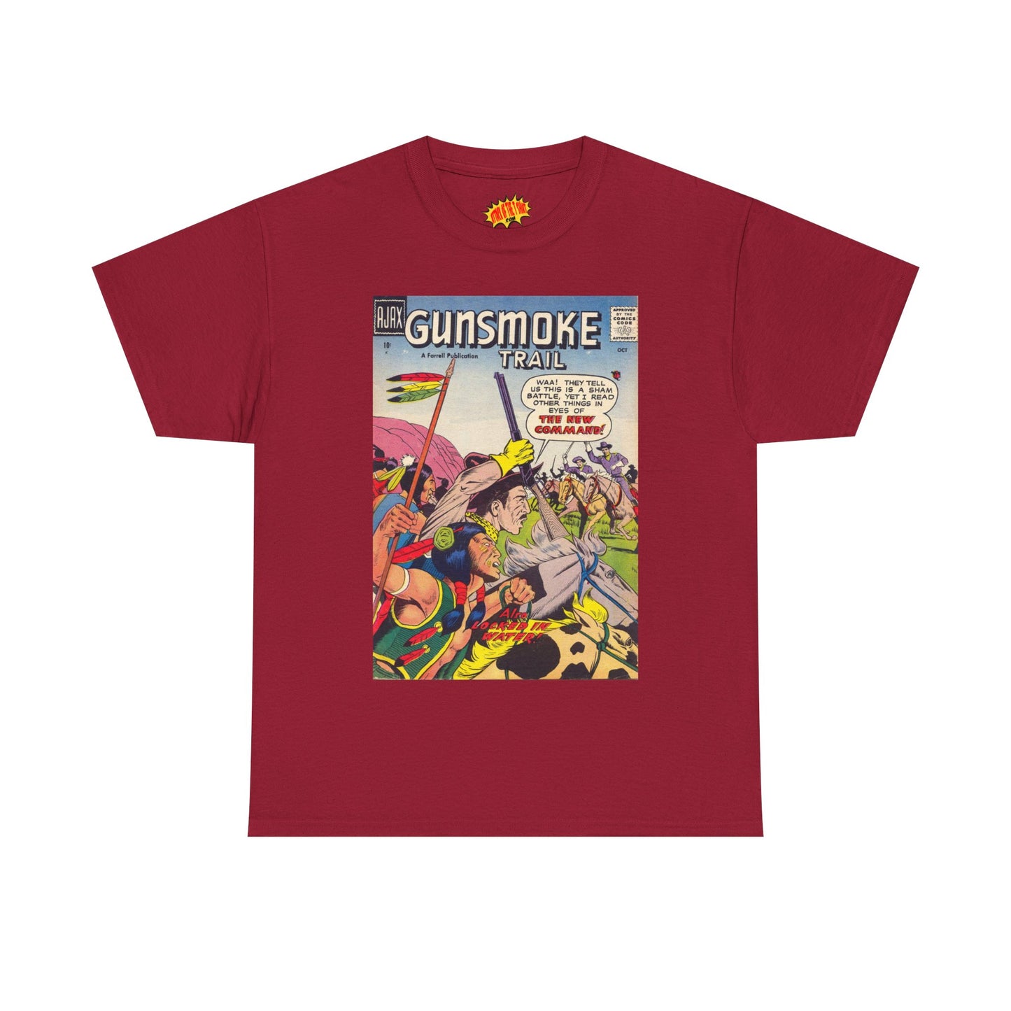 Gunsmoke Trail October Comic Tee Shirt *Multiple Colors*