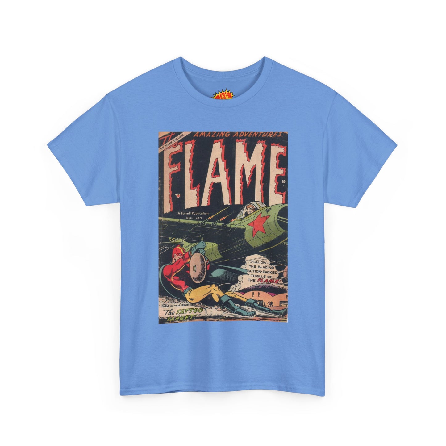 The Flame December - January Comic Tee Shirt *Multiple Colors*