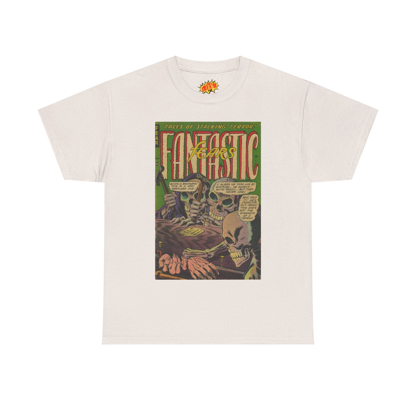 Fantastic Fears January Comic Tee Shirt *Multiple Colors*