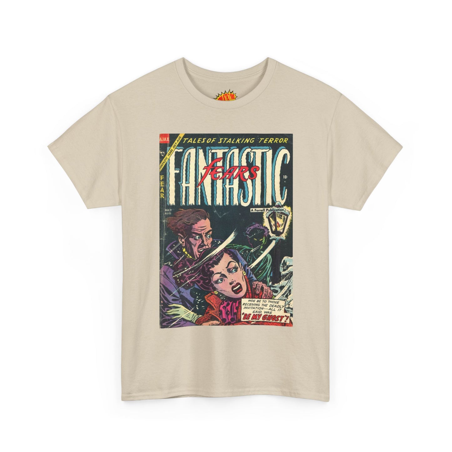 Fantastic Fears July - August Comic Tee Shirt *Multiple Colors*