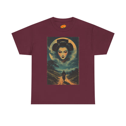 Walking Samurai w/Geisha Moon T-Shirt