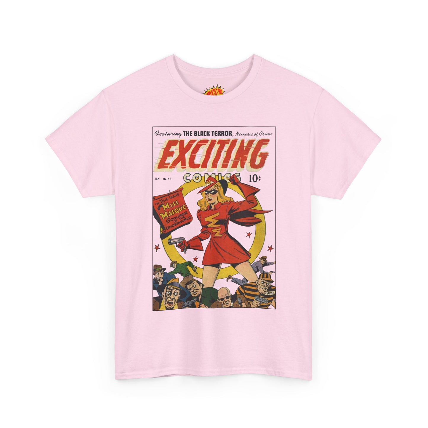 Exciting Comics #53 - Heavy Cotton Tee *Many Sizes and Colors Available*