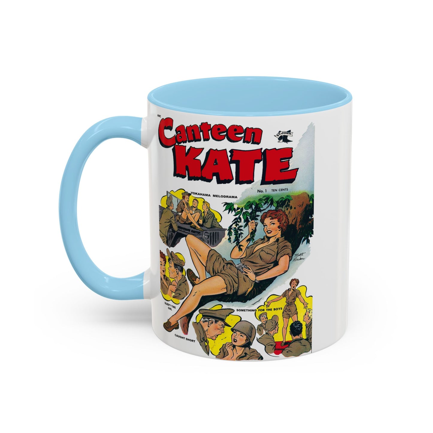 Canteen Kate #1 Coffee Mug - 11oz, Multiple Colors Available