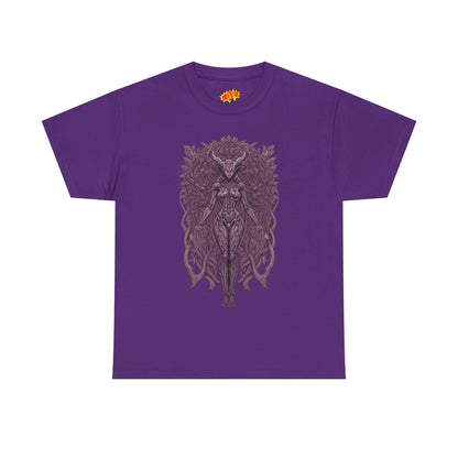 Violet Dryad Heavy Cotton Forest Dweller Tee Shirt