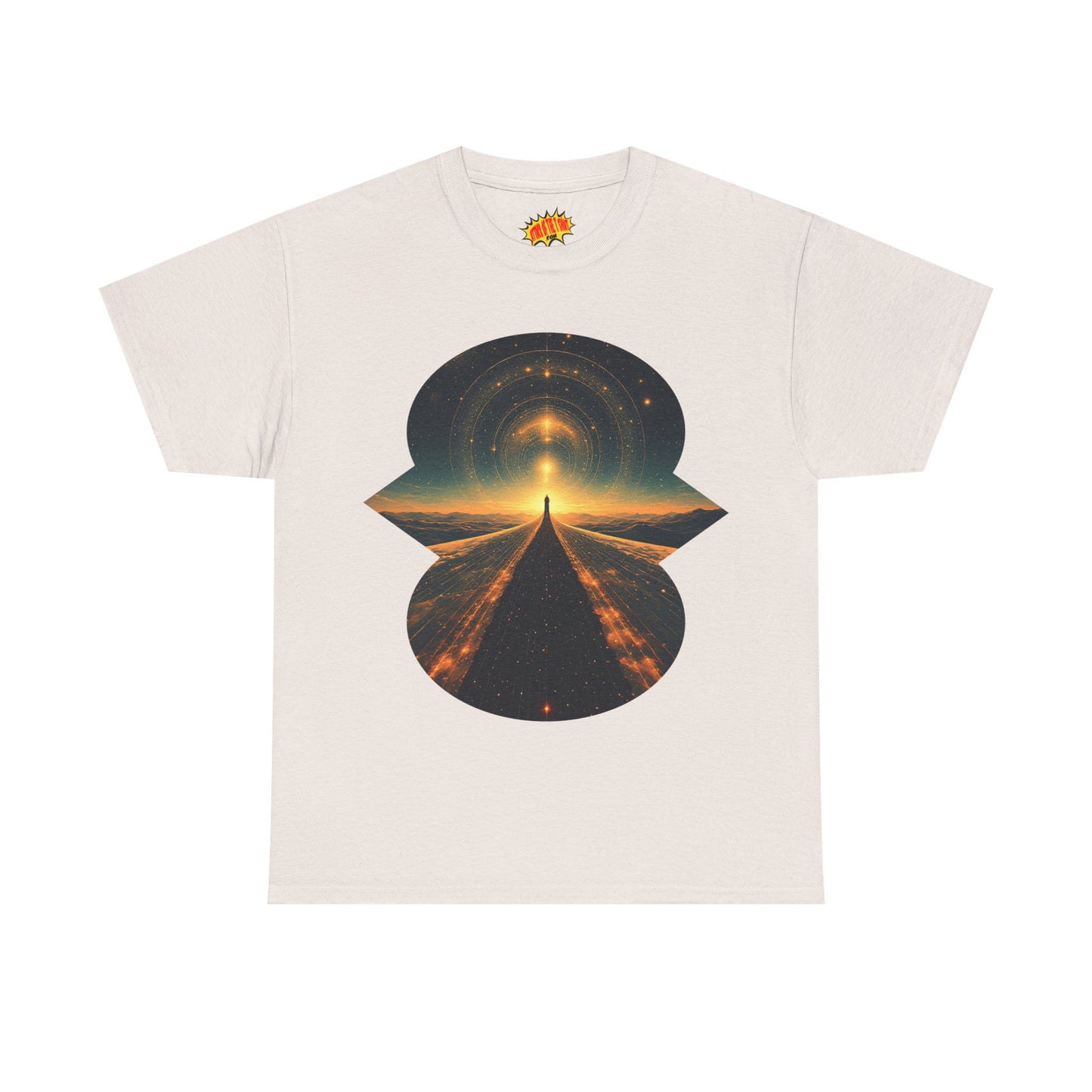 Cosmic Path Space Graphic Art Tee Shirt *Multiple Colors*