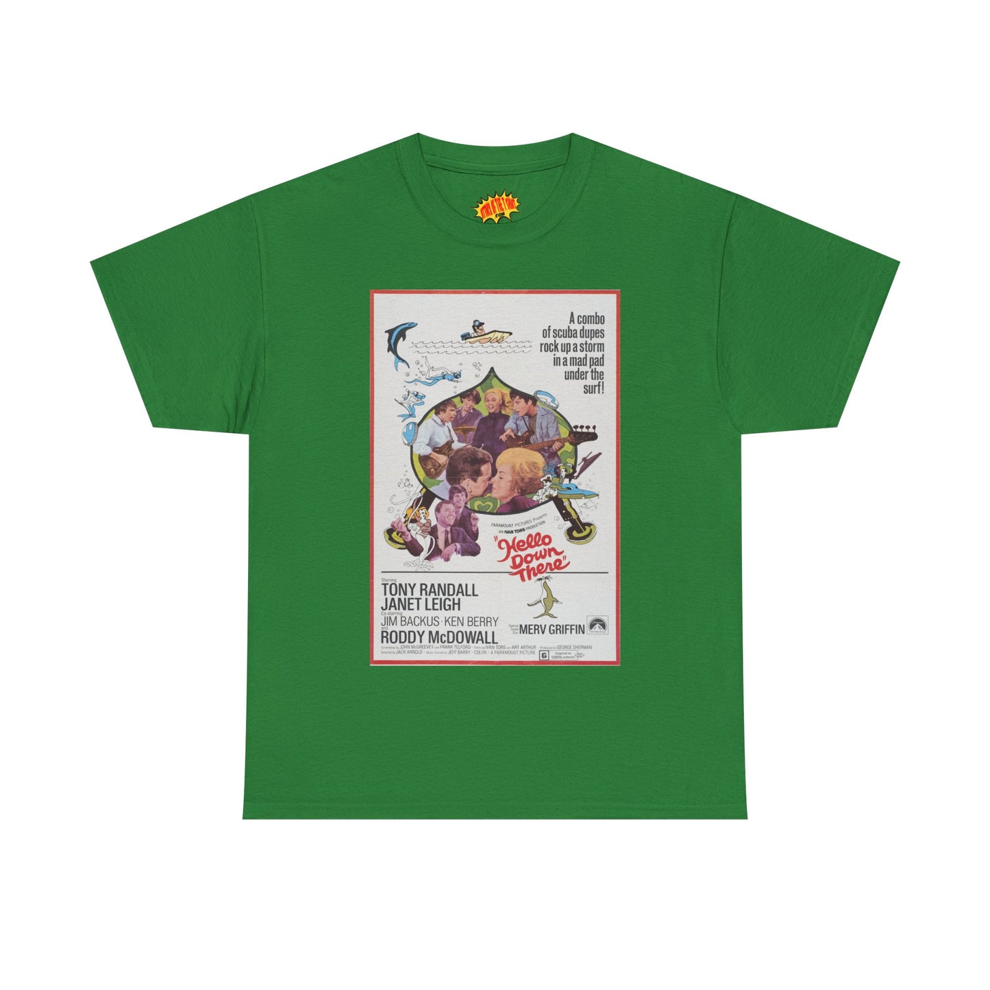 Hello Down There Movie Poster T-Shirt *Multiple Colors*