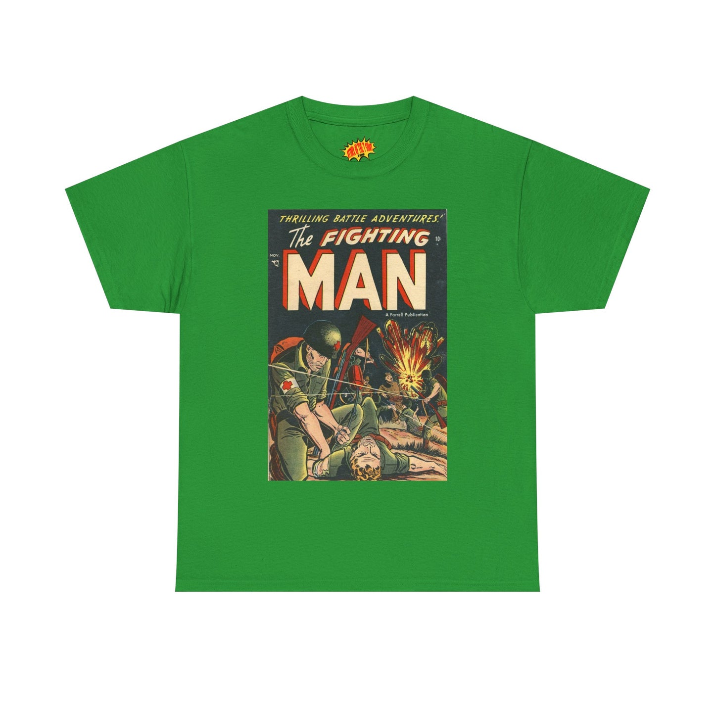 The Fighting Man November Comic Tee Shirt *Multiple Colors*