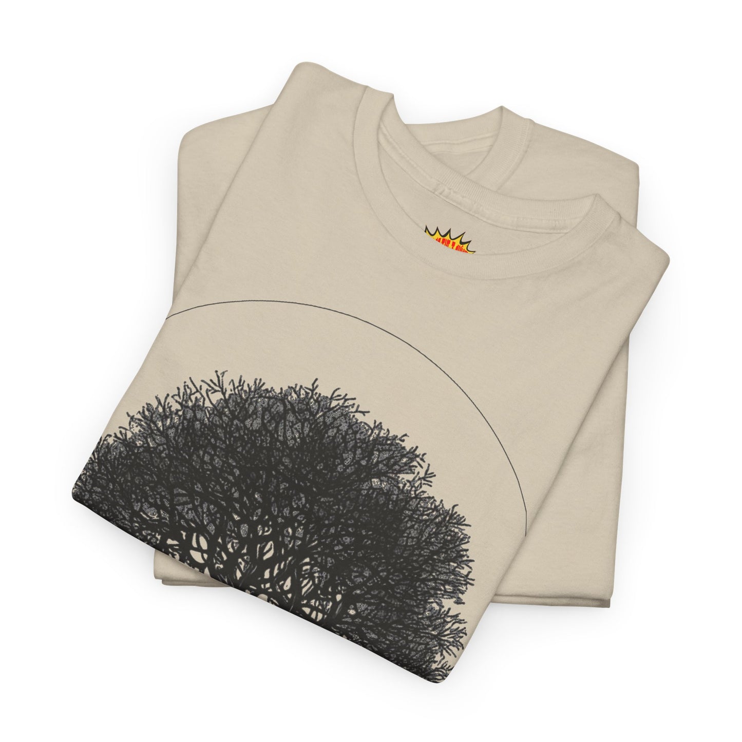 Circle Tree Sketch Drawing Graphic Art Tee Shirt *Multiple Colors*