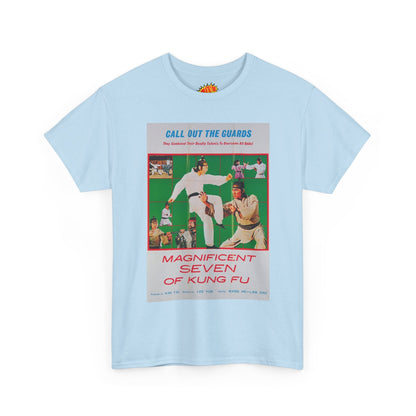 Magnificent Seven of Kung-Fu Movie Poster T-Shirt