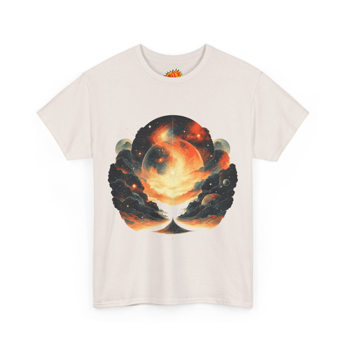 Moonscape w/Clouds Graphic Tee Shirt