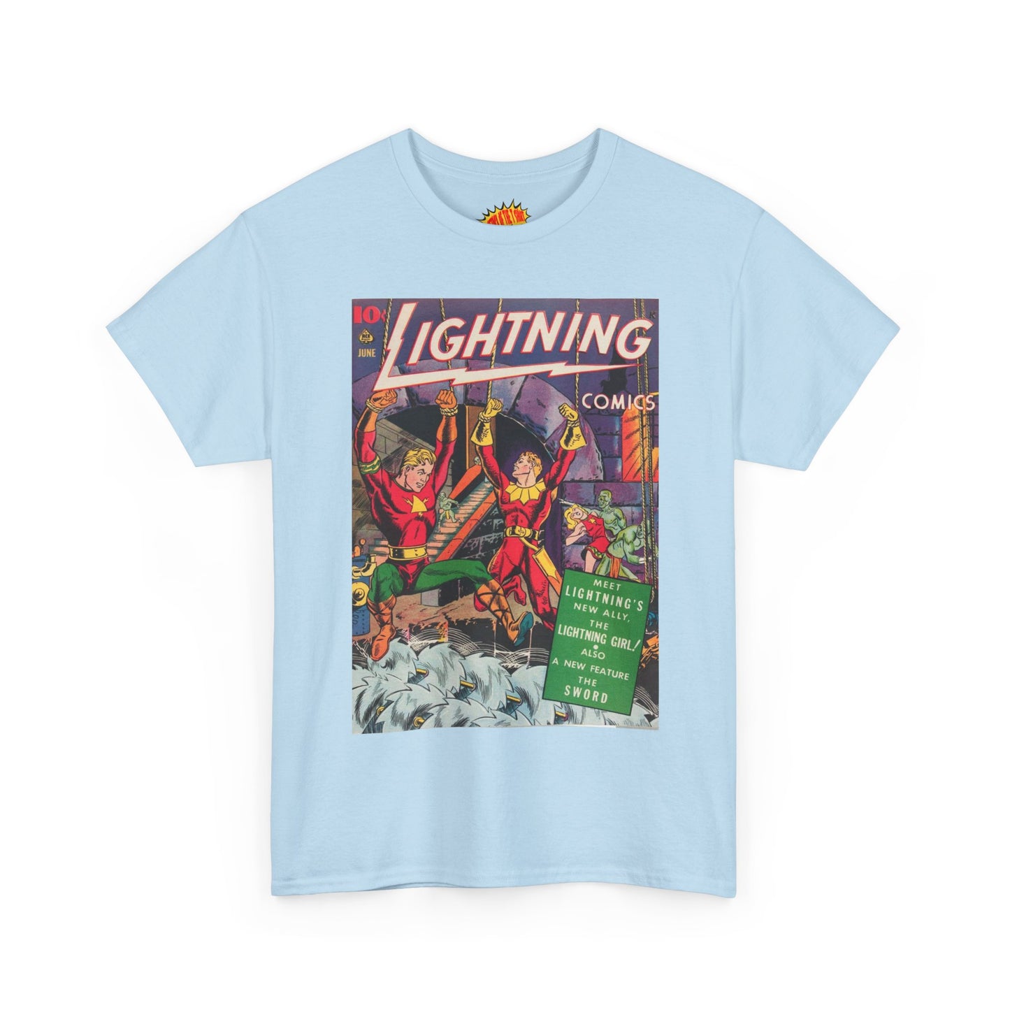 Lightning Comics June Comic Tee Shirt *Multiple Colors*