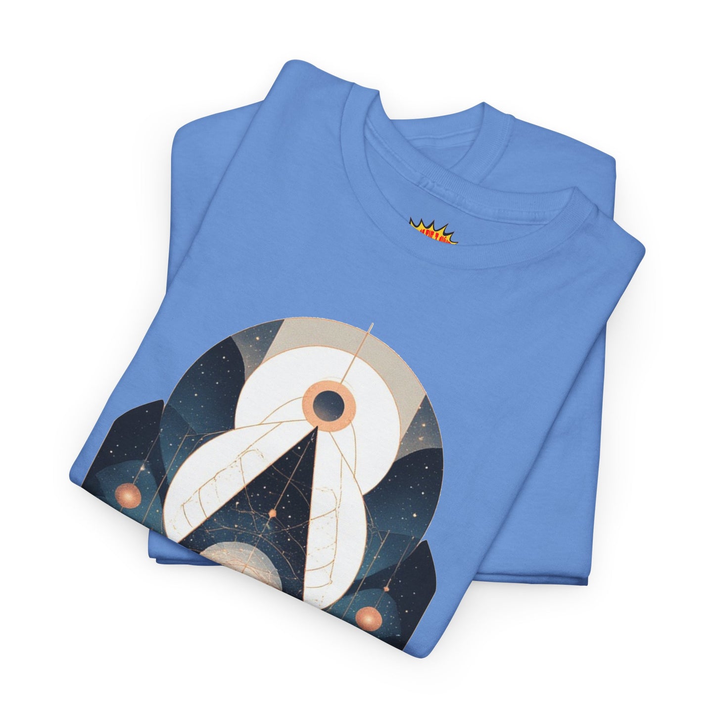 Geometric Space Art Pattern Graphic Tee Shirt *Multiple Colors*