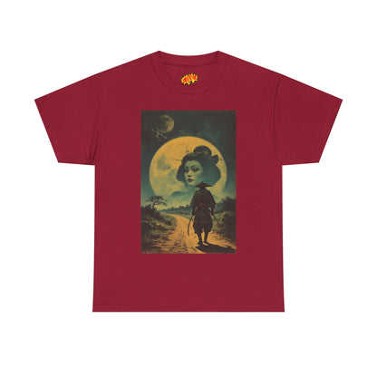 Samurai w/Double Moon Woman T-Shirt
