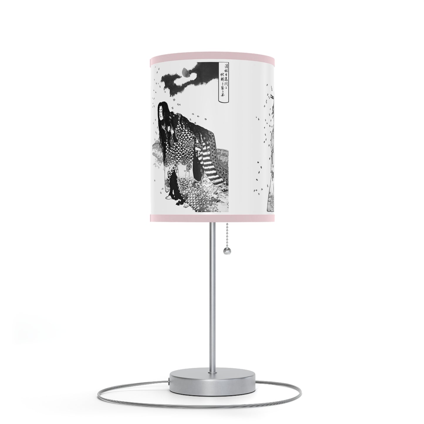 Japanese Woodcut Lamp