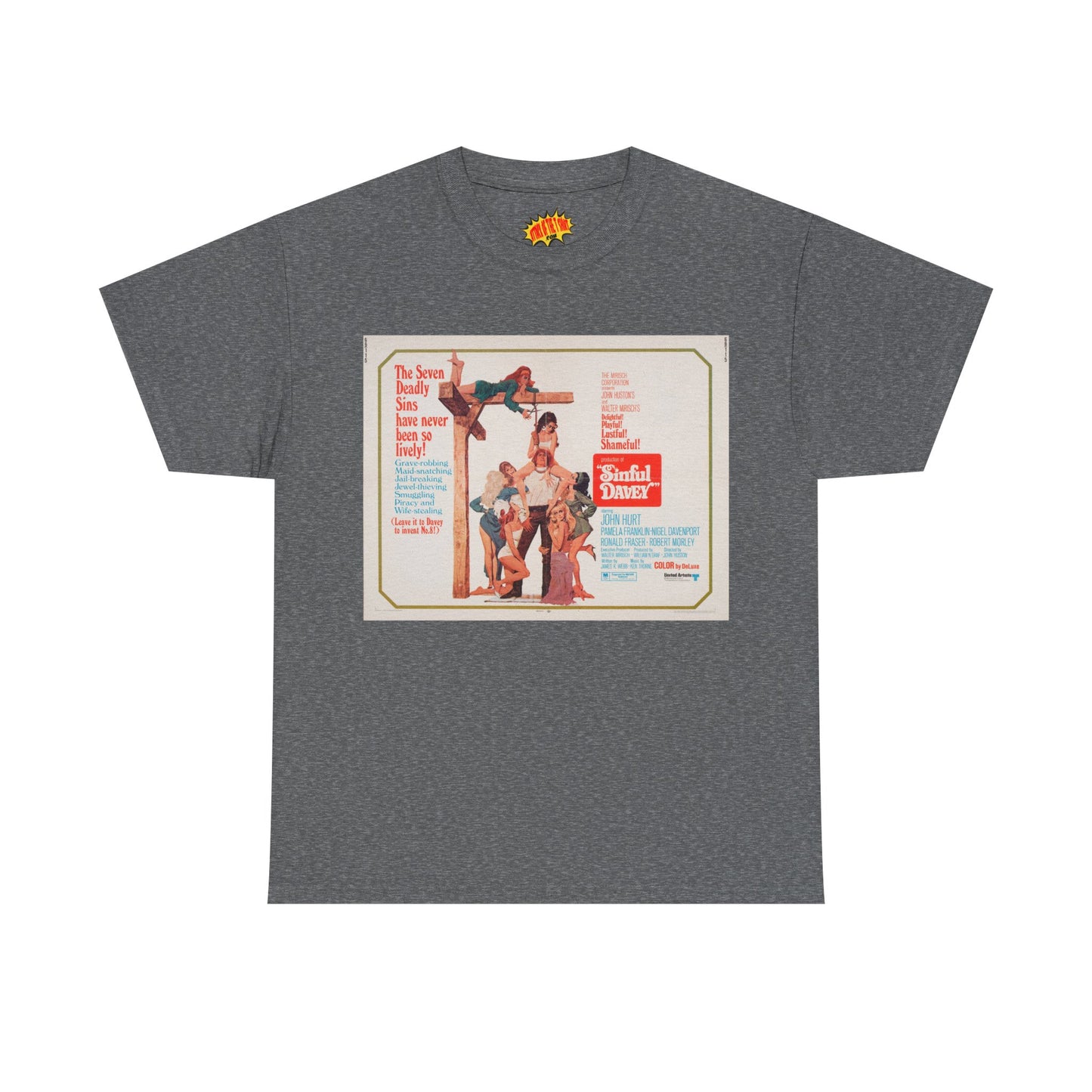 Sinful Davey Movie Poster T-Shirt *Multiple Colors*