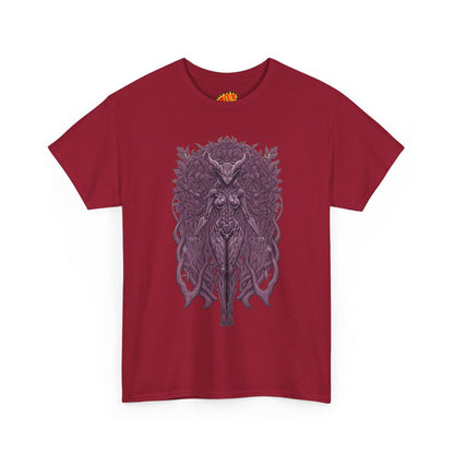 Violet Dryad Heavy Cotton Forest Dweller Tee Shirt