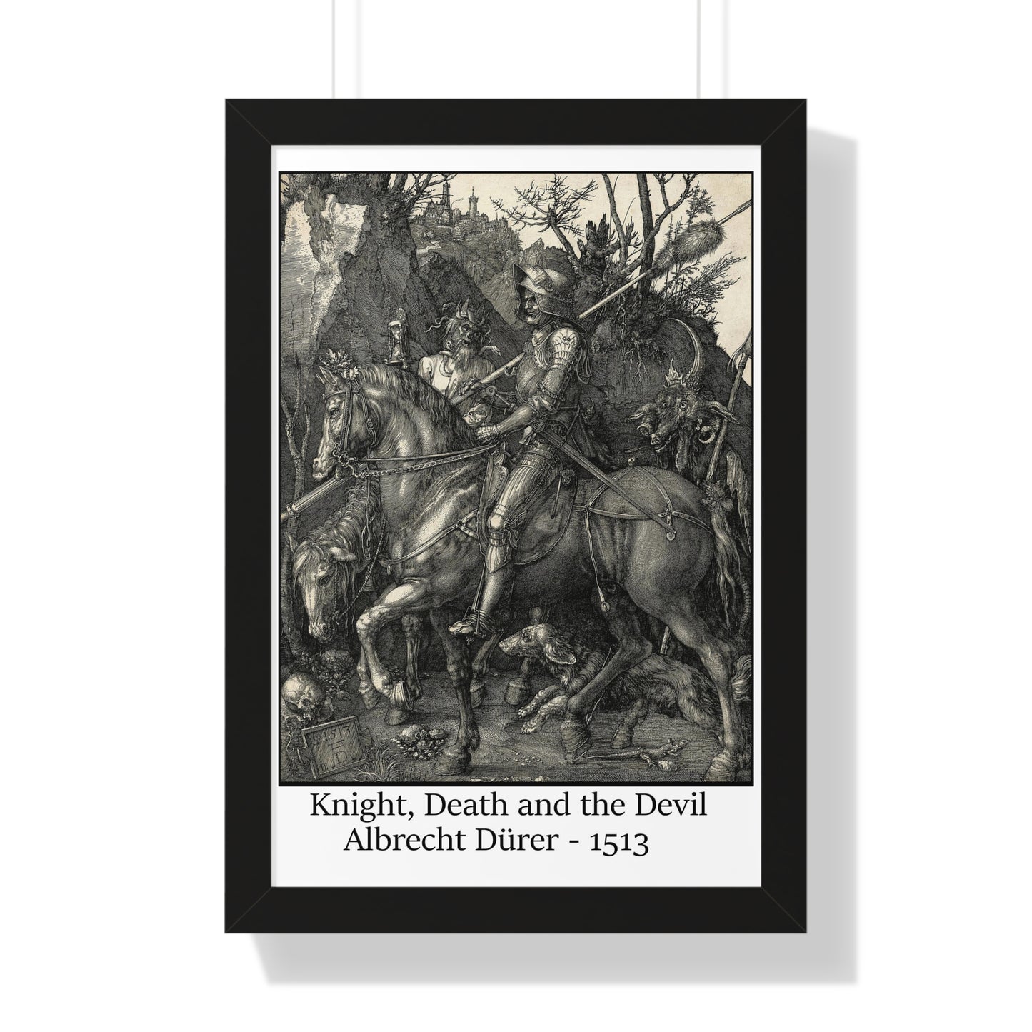 Knight, Death and the Devil - Albrecht Durer, 1513.