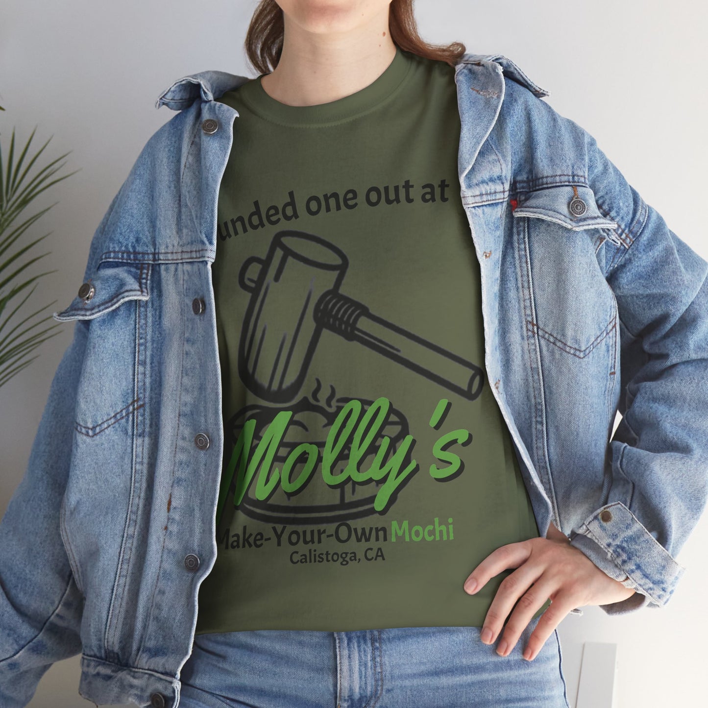 I Pounded One Out at Molly's Make-Your-Own Mochi Tee Shirt