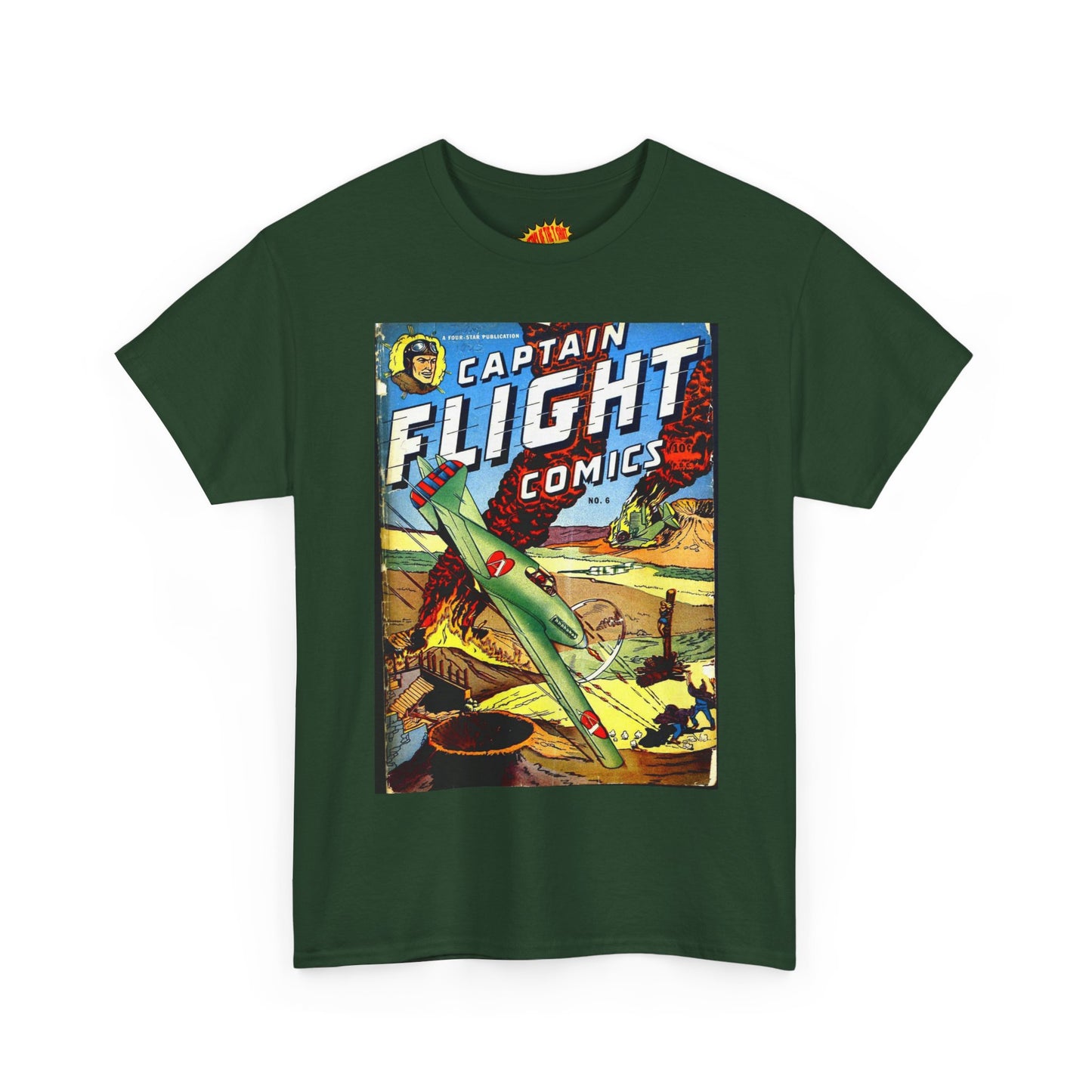 Captain Flight No. 6 Comic Tee Shirt *Multiple Colors*