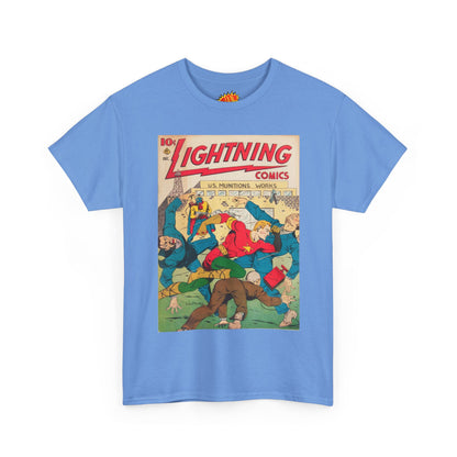 Lightning Comics Dec. Comic Tee Shirt