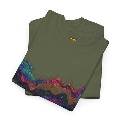 Nebula Space Art Graphic Tee Shirt