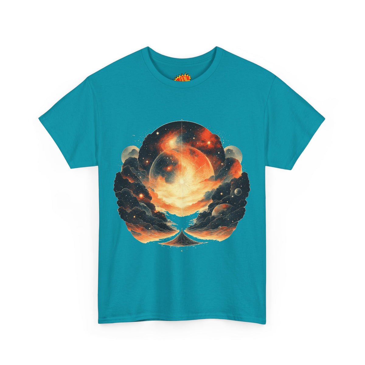 Moonscape w/Clouds Graphic Tee Shirt