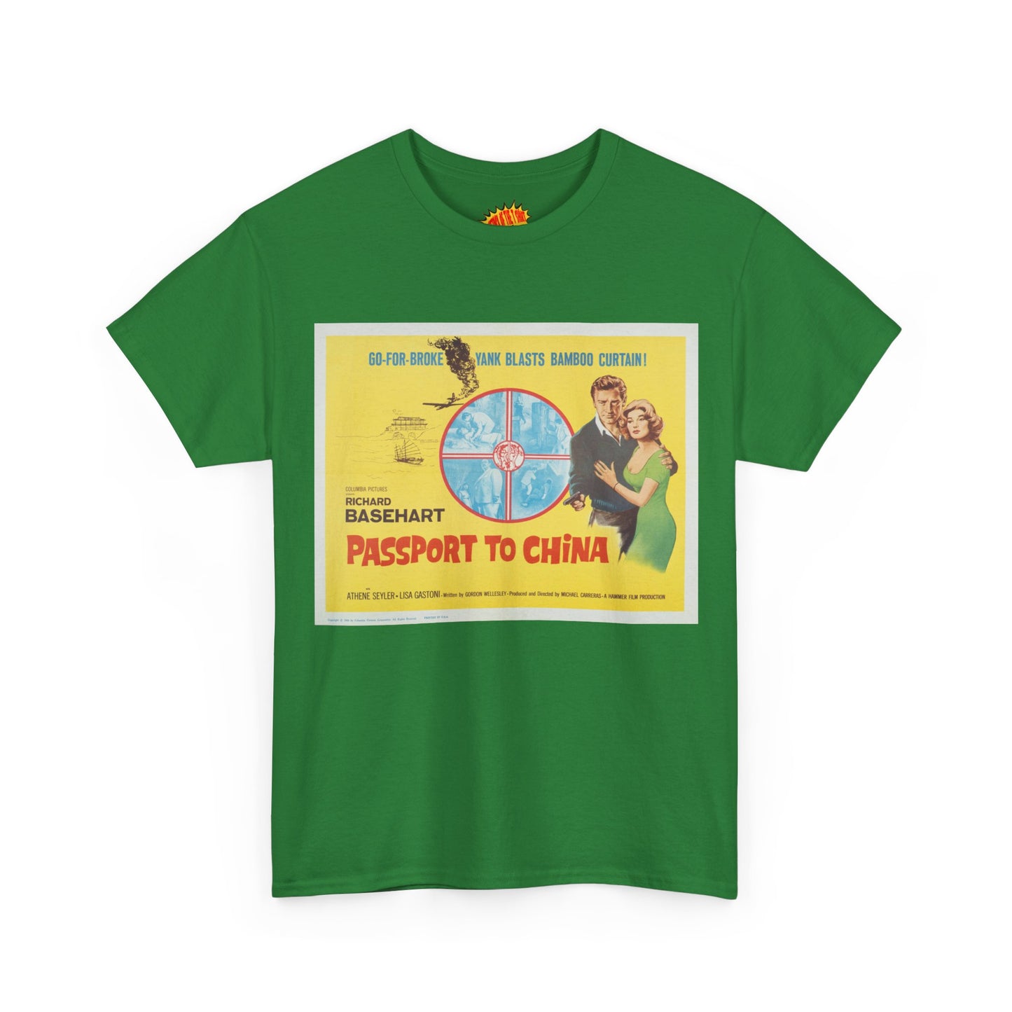 Passport to China Movie Poster T-Shirt *Multiple Colors*